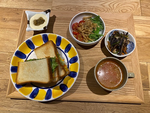 丹後寿司サンド定食（1000円）